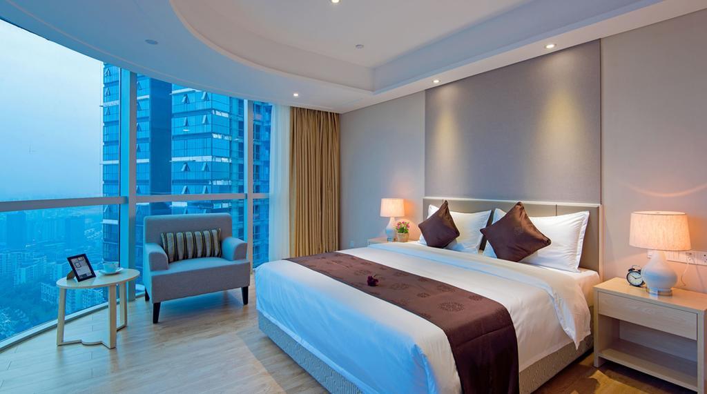 Shenton Palm Springs Chongqing Serviced Residence Exteriör bild