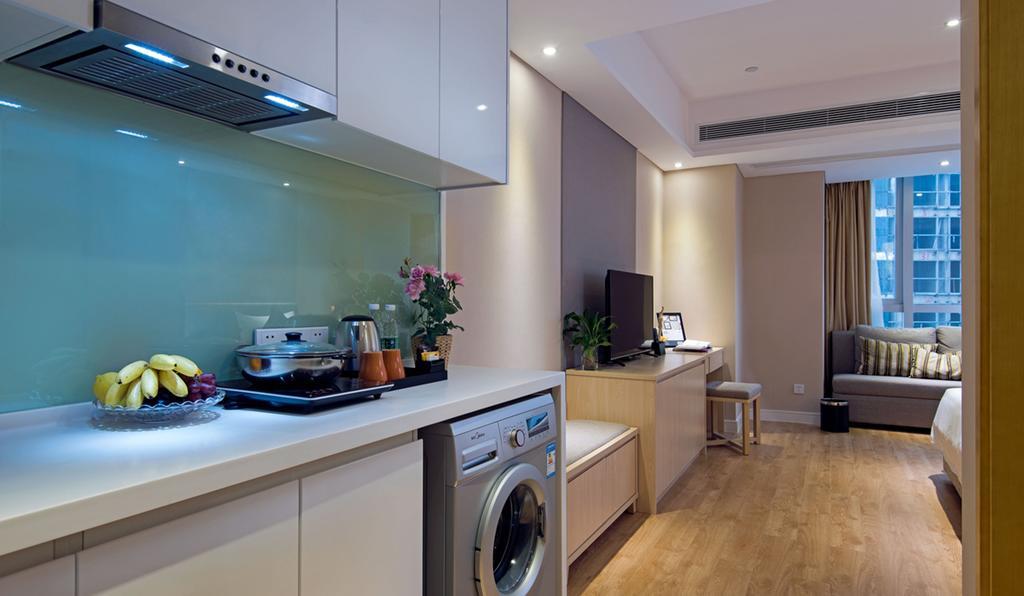Shenton Palm Springs Chongqing Serviced Residence Exteriör bild