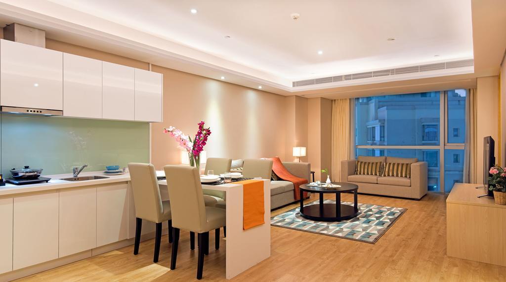 Shenton Palm Springs Chongqing Serviced Residence Exteriör bild